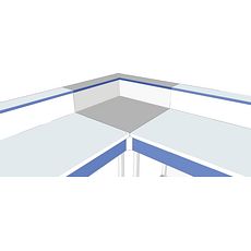 Angles avec dosseret et tablette